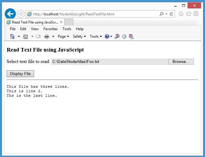 32 Javascript Write To Text File